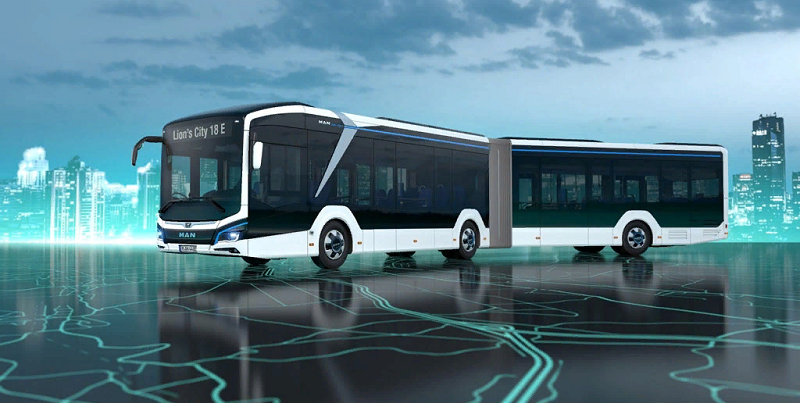 электрический автобус MAN